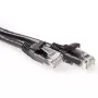 ACT Black 1,5 m U/UTP CAT6A pataisos laidas, be užkabinimo, su RJ45 jungtimis