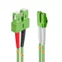 Lindy 46324 InfiniBand/šviesolaidinis kabelis 10 m 2x LC 2x SC Žalia