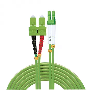Lindy 46324 InfiniBand/šviesolaidinis kabelis 10 m 2x LC 2x SC Žalia