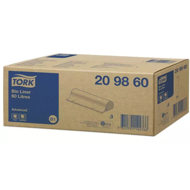 Šiukšlių maišas Tork 209860 60 L žalias