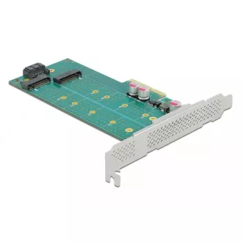 DeLOCK PCI Express x4 į M.2 Key B + M plėtimo kortelė – Low Profile