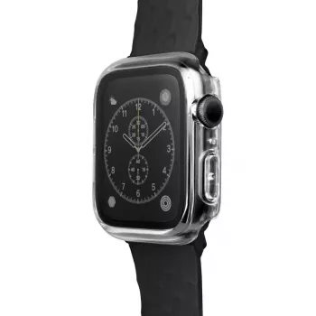 Dėklas LAUT Shield iš permatomo stiklo ir polikarbonato, skirtas Apple Watch 44/45 mm