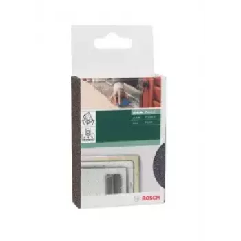 Šlifavimo kempinė Bosch 2609256346, vidutinis grūdėtumas, 69×97×26 mm, 1 vnt., juoda/mėlyna