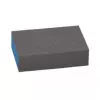 Šlifavimo kempinė Bosch 2609256346, vidutinis grūdėtumas, 69×97×26 mm, 1 vnt., juoda/mėlyna