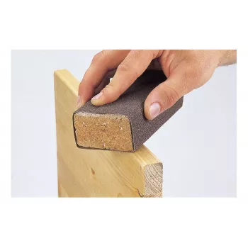 Rankinis šlifavimo blokas KWB 484900 su kamščiu ir medžiu, 80 mm × 40 mm × 120 mm