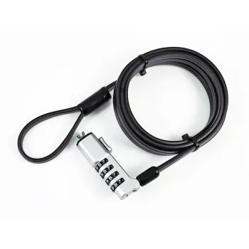 eSTUFF GLB220302 kabelio spyna Juoda 1,8 m