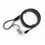 eSTUFF GLB220302 kabelio spyna Juoda 1,8 m
