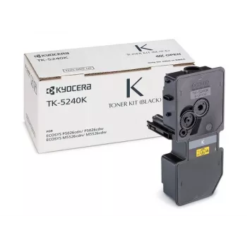 Kasetė su toneriu Kyocera TK-5240K 3000 puslapių Juoda