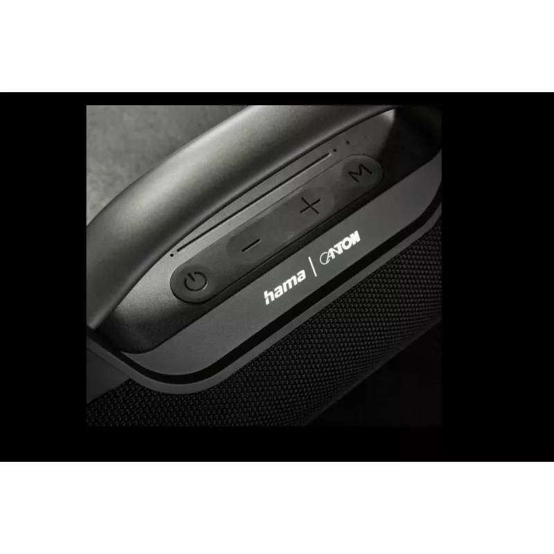 Hama Mate Pro stereo nešiojamas garsiakalbis juodas 60 W