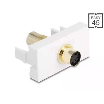 DeLOCK 90872 lyties keitiklis Mini-DIN 4 kontaktų Baltas