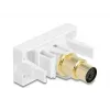DeLOCK 90873 lyties keitiklis Mini-DIN 6 kontaktų Baltas