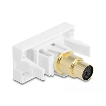 DeLOCK 90873 lyties keitiklis Mini-DIN 6 kontaktų Baltas