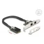 DeLOCK 95280 vidinis RJ-45 adapteris Mini PCI Express 4 Gbit/s