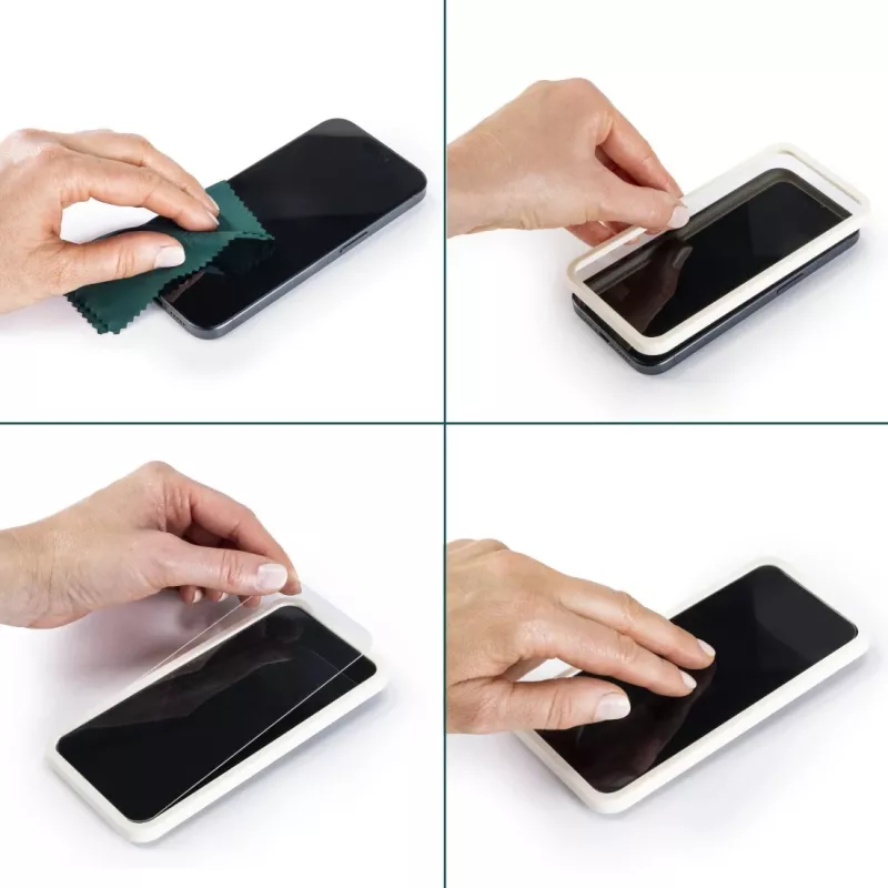Hama Clear Protect apsauginis stiklas iPhone 17 Pro skaidrus 1 vnt.