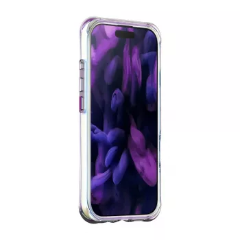 Dėklas LAUT AERO HOLO mobiliesiems telefonams 17,5 cm 6,9 colio permatomas perlamutrinis
