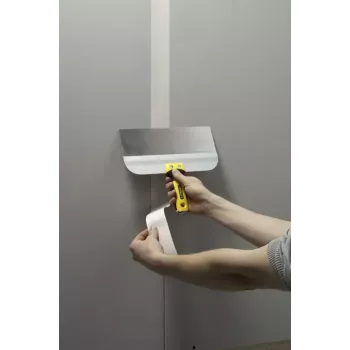 Glaistymo mentelė STANLEY nerūdijančio plieno THT0-05776, 30,5 cm ašmenys, 310 mm ilgis, juoda/geltona rankena