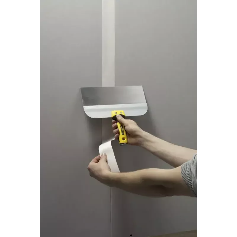 Glaistymo mentelė STANLEY nerūdijančio plieno THT0-05776, 30,5 cm ašmenys, 310 mm ilgis, juoda/geltona rankena
