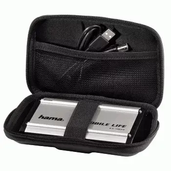 Hama 2,5 colio HDD dėklas „EVA“, juodas