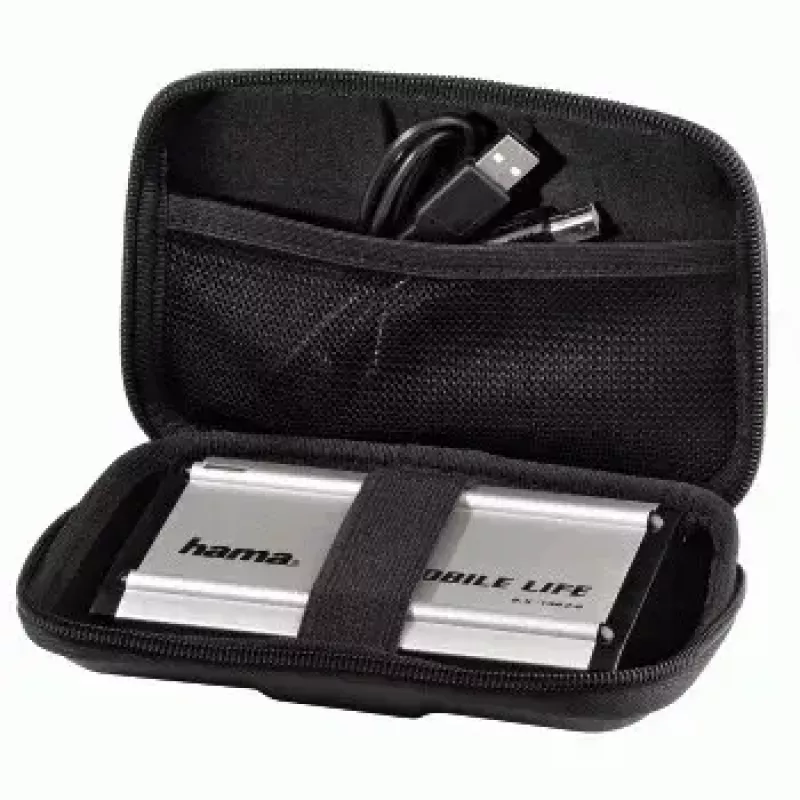 Hama 2,5 colio HDD dėklas „EVA“, juodas