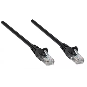 Intellinet tinklo laidas Cat5e, 20 m, juodas, CCA, U/UTP, PVC, RJ45, auksuoti kontaktai, apsaugotas nuo užkliuvimo, su gaubtu, garantija visam laikui