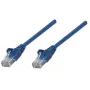 Intellinet Cat5e tinklo laidas, 20 m, mėlynas, CCA, U/UTP, PVC, RJ45, paauksuoti kontaktai, apsaugotas nuo užkliuvimo, su gaubtuku, viso gyvenimo garantija