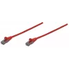 Intellinet tinklo laidas Cat6, 10 m, raudonas, CCA, U/UTP, PVC, RJ45, auksuoti kontaktai, be užkliuvimo, su apsauginiu gaubteliu, viso gyvenimo garantija