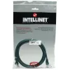 Intellinet tinklo jungiamasis laidas Cat5e, 15 m, žalias, CCA, U/UTP, PVC, RJ45, auksuoti kontaktai, be užkabinimo, su apsauginiu gaubteliu, viso gyvenimo garantija