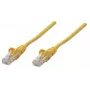Intellinet tinklo jungiamasis kabelis Cat5e, 15 m, geltonas, CCA, U/UTP, PVC, RJ45, auksuoti kontaktai, nesikabinantis, su apsauginiu gaubteliu, viso gyvenimo garantija