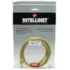 Intellinet tinklo jungiamasis kabelis Cat5e, 15 m, geltonas, CCA, U/UTP, PVC, RJ45, auksuoti kontaktai, nesikabinantis, su apsauginiu gaubteliu, viso gyvenimo garantija