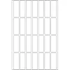 Universali etiketė HERMA 13x40 mm balta matinė popierinė rankiniam rašymui