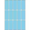 Daugiafunkcinės etiketės HERMA 2413 20x50 mm mėlynos matinio popieriaus rašymui ranka