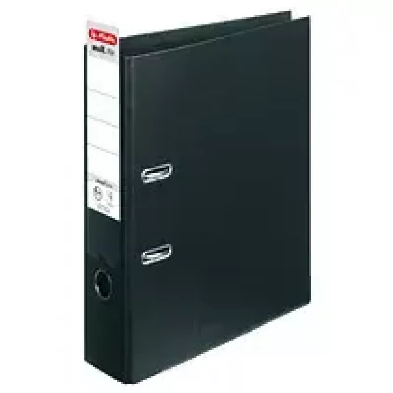 Segtuvas A4 Herlitz 10834315 Juodas