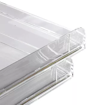 Rexel Nimbus skaidrus dokumentų dėklas – permatomas akrilinis dėklas laiškams, 270 x 320 x 60 mm