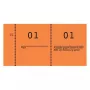 Bilietai Avery 869-10-1 100 vnt Oranžiniai
