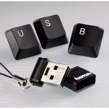 Hama Smartly 32GB USB atmintukė USB Type-A 2.0 Juoda