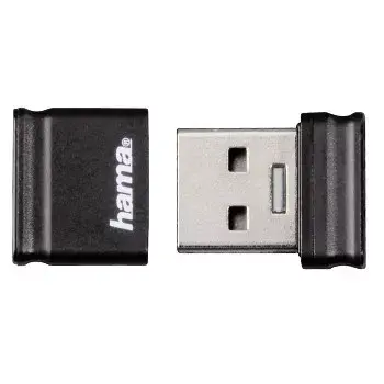 Hama Smartly 64GB USB 2.0 atmintukas USB Type-A juodas