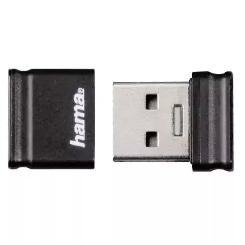 Hama Smartly 64GB USB 2.0 atmintukas USB Type-A juodas