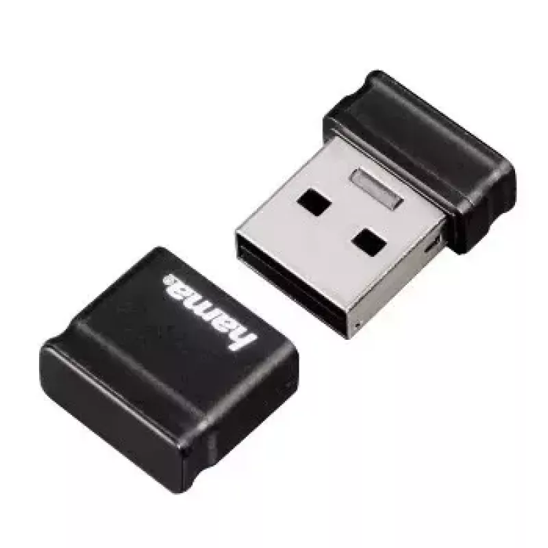 Hama Smartly 64GB USB 2.0 atmintukas USB Type-A juodas