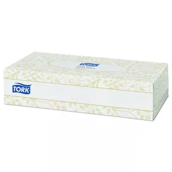 Veido servetėlės Tork 140280 minkštos, baltos, 200x209 mm