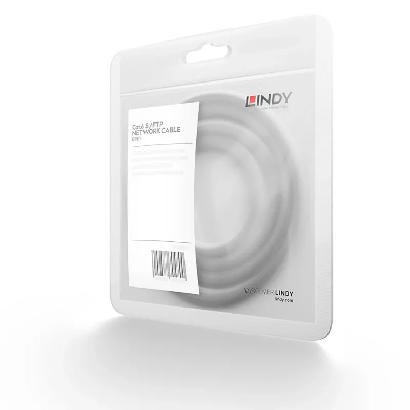 Lindy 1m CROMO Cat.6 S/FTP kabelis, 1 m, Cat6, S/FTP (S-STP), RJ-45, RJ-45, antracito