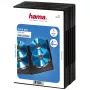 Hama DVD Quad Box, juoda, pakuotė po 5 vnt., 4 diskai