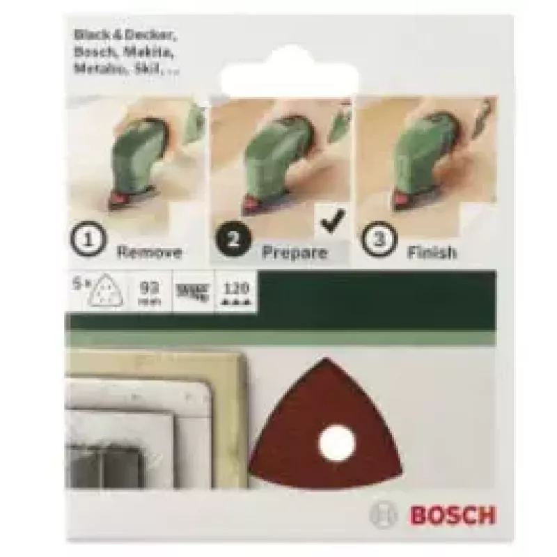 Bosch 2609256A50 šlifavimo lakštai 5 vnt.