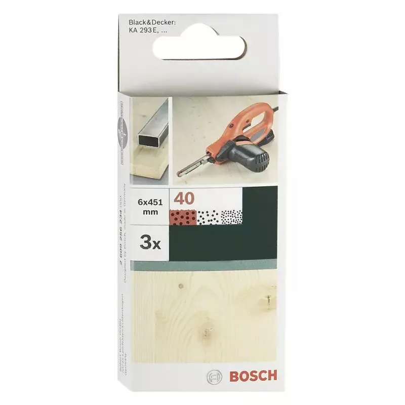 Ritininiai šlifavimo antgaliai Bosch 2609256237, 3 vnt.