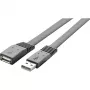 USB kabelis Renkforce RF-4096101 3 m USB 2.0 juodas