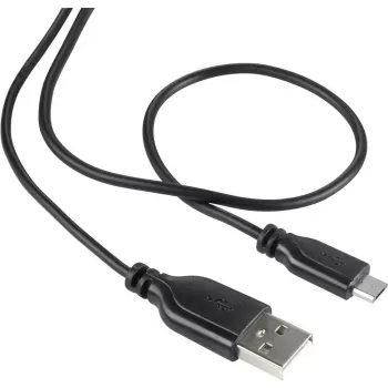 USB 2.0 duomenų laidas Renkforce RF-4032111, USB A – Micro-USB B, 1 m, juodas