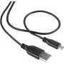 USB 2.0 duomenų laidas Renkforce RF-4032111, USB A – Micro-USB B, 1 m, juodas