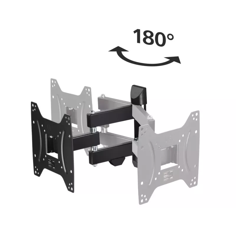 Hama 00118101 TV laikiklis sieninis 121,9 cm (48 colių) Juodas