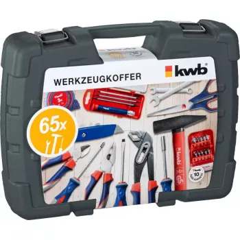 Dėklas įrankiams KWB 65 PC 65 įrankių
