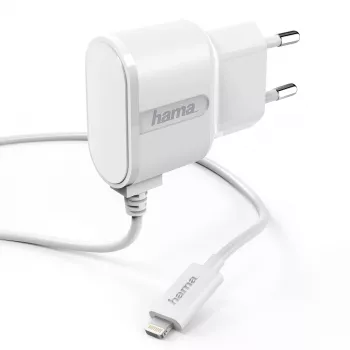 Hama 00173861 Mobiliojo įrenginio įkroviklis Smartphone Baltas AC Vidinis