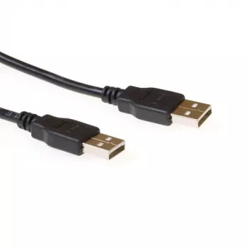 ACT USB 2.0 A laidas (vyriškas – vyriškas) 3 m, juodas